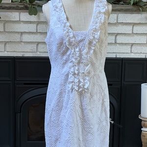 Lilly Pulitzer EUC Kiera Shift Resort Lace 12